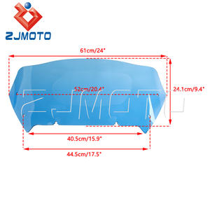 Pare-brise de <span class=keywords><strong>moto</strong></span> de conception aérodynamique 4 MM pour Harley CVO Road Glide FLTRXSE/FLTRXSTSE 121/FLTRX 117 2023-2026 - Product Image 6