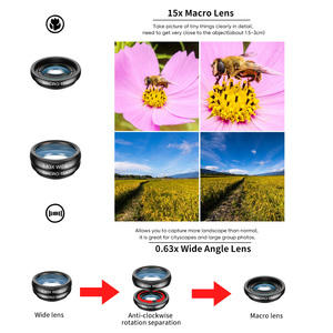 Apexel Nouveau Kit d'objectif de <span class=keywords><strong>télescope</strong></span> 22X amélioré-22x <span class=keywords><strong>télescope</strong></span>/10 pièces Kit d'objectif supplémentaire objectif de caméra téléobjectif pour téléphone portable - Product Image 2