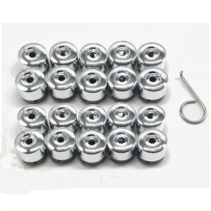 Capuchons de roue chromés T77 pour Volkswagen Touareg Audi Q7, pour remplacement et réparation - Product Image 2