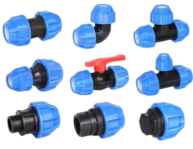 PN16 1.0-1.6Mpa PP Three-way Flanged Ball Valve DN40 Water Supply Zero Leakage High Quality Plumbing Material · image 6