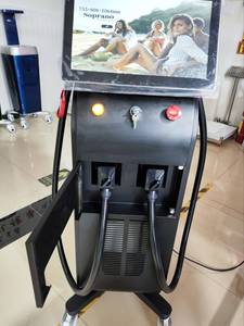 Vĩnh viễn tóc Remover Soprano Ice 808 Diode Laser 755 808 1064 Soprano Ice bạch kim Máy cạo lông làm mát Pad Diode Laser - Product Image 3