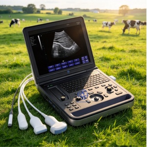 Escáner <span class=keywords><strong>de</strong></span> Ultrasonido Portátil para Uso Veterinario, Pantalla <span class=keywords><strong>de</strong></span> 15 Pulgadas, Blanco y Negro, Máquina <span class=keywords><strong>de</strong></span> Ultrasonido para Animales - Product Image 1