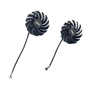 พัดลมวีดีโอการ์ด PLD10010S12HH 95มม. สำหรับ <span class=keywords><strong>MSI</strong></span> <span class=keywords><strong>GeForce</strong></span> <span class=keywords><strong>RTX</strong></span> 3070 3060 <span class=keywords><strong>3060Ti</strong></span> Ventus 2X OC RTX3060 RTX3070 RTX3060Ti GPU พัดลมระบายความร้อน - Product Image 2