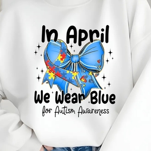 Oltre <span class=keywords><strong>200</strong></span> Adesivi Pronti per la Stampa a Tema Consapevolezza sull'Autismo, Maglietta Blu da Indossare a Maggio, Trasferimento DTF, Regalo per Mamma che Ama la Famiglia Autistica - Product Image 1