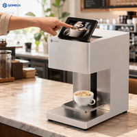 Imprimante à café 3D professionnelle QD-YSP1 connectée en Wi-Fi, machine d'impression d'art latte pour thé au lait et pain
