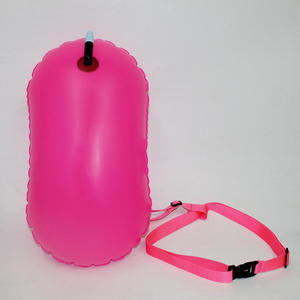 Venta caliente boya de natación de PVC flotador de seguridad en agua abierta bolsa de flotación inflable bolsa de secado de aire para nadadores para acampar senderismo - Product Image 6