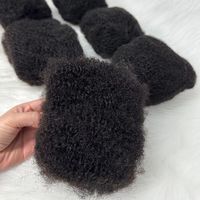 Cheveux humains 100% naturels afro crépus en gros, cheveux vierges indiens afro crépus, cheveux à tresser en vrac étirés, cheveux Remy à tresser