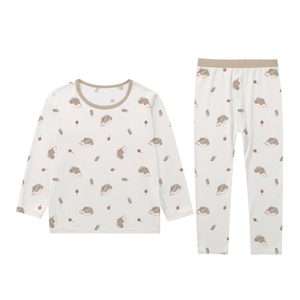 Ropa de Dormir Familiar OEM Personalizada de Bambú y Spandex, Conjunto de 3 Mamelucos para Bebés, Mamelucos Cálidos para Bebés - Product Image 5
