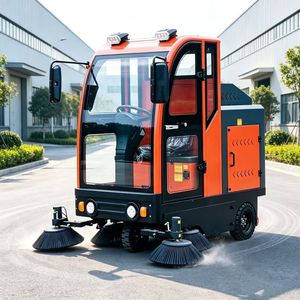 Nuova Spazzatrice Elettrica Industriale da 700mm Extra Larga con Sistema di Raccolta Polvere per Aeroporti e Banchine - Product Image 4