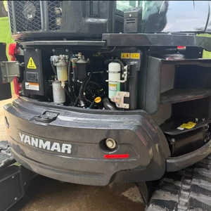 Excavatrice hydraulique compacte d'occasion Yanmar Vio57 Vio55, mini-excavatrice de 5 tonnes pour le terrassement de construction urbaine - Product Image 6