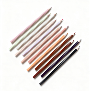 Vente directe d'usine Crayons <span class=keywords><strong>de</strong></span> couleur en plastique hexagonaux <span class=keywords><strong>de</strong></span> 7 pouces couleur chair Utilisation scolaire Logo et emballage personnalisés pour la certification EN71 ISO - Product Image 3