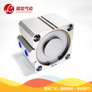 กระบอกลม Zhaolong Pneumatic Sda100 30 B แบบบาง อลูมิเนียมอัลลอยด์ ปรับระยะชักได้ สำหรับงานอุตสาหกรรม - Product Image 3