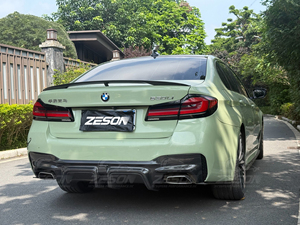 Diffuseur de pare-chocs arrière de style AC en fibre de carbone véritable pour <span class=keywords><strong>BMW</strong></span> Série <span class=keywords><strong>5</strong></span> G30 <span class=keywords><strong>F90</strong></span> M5 <span class=keywords><strong>M</strong></span> Sport 530i 540i M550i 2018-2023 - Product Image 4