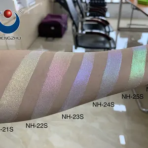 Vendita al dettaglio vendita calda Duochrome ombretto Cameleon pigmento iridescente arcobaleno ColorShift Aurora Pigment