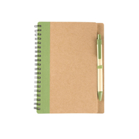 Carnet scolaire en papier kraft spirale coloré, vente en gros à prix réduit