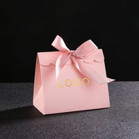 Kotak Kemasan Hadiah Warna Pink Tersedia dalam Jumlah Pemesanan Kecil Kami Dapat Mencetak Logo Anda pada Kotak Promosi Penyimpanan Kosmetik untuk Parfum
