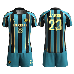 Traje de equipo de fútbol clásico de calle personalizado, diseño de sublimación, camiseta de fútbol deportiva de entrenamiento de Club transpirable - Product Image 4