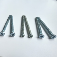 Window Door Frame Fixing Screws Direct Anchor Screw Wood Masonry Concrete Galvanized Self Tapping Construction Fasteners Grade