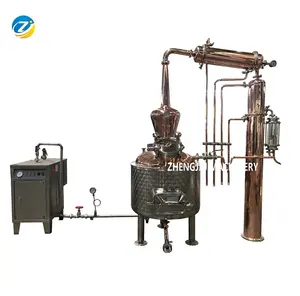 100L Tinh dầu làm cho máy khai thác máy cho hoa oải hương bạc hà cẩm chướng cho tinh dầu distiller