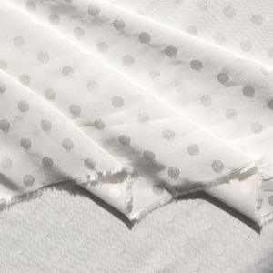 Commercio all'ingrosso della fabbrica bianco dot tessuto <span class=keywords><strong>100</strong></span> viscosa <span class=keywords><strong>rayon</strong></span> tessuto jacquard - Product Image 4