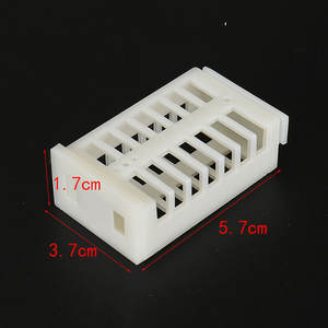 Ruche automatique pour abeilles, <span class=keywords><strong>Cage</strong></span> reine pour apiculture, matière plastique blanche - Product Image 4