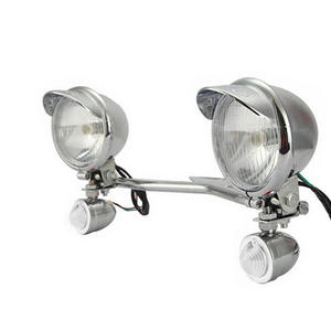 Faro <span class=keywords><strong>de</strong></span> alto brillo Universal para motocicleta <span class=keywords><strong>de</strong></span> 12V, lámpara <span class=keywords><strong>de</strong></span> luz antiniebla, soporte <span class=keywords><strong>de</strong></span> montaje delantero para Harley Davidson Cruise Prince - Product Image 5