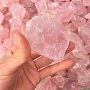 Cuarzo Rosa Natural en Bruto de Madagascar, Cristales de Cuarzo Rosa en Bruto, Precio de Piedras de Cuarzo Rosa en Bruto - Product Image 4