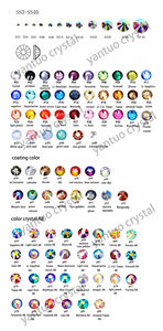 กระจกไรน์สโตนด้านหลังแบนทรงแก้วคริสตัลสีชมพูอ่อนกุหลาบแบบไม่ร้อน - Product Image 6