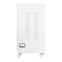 Prêt à expédier – Régulateur de tension automatique de type servo (AVR) monophasé 220V avec écran numérique pour la maison et l'atelier – CE OEM