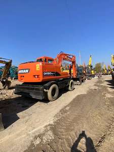 Excavadora de Ruedas Usada Doosan DH150 Tipo Bagger en Existencia - Product Image 2