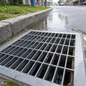 Grilles en acier doux pour canaux de drainage, grilles d'allées et couvertures de caniveaux pour systèmes de gestion de l'eau - Product Image 1