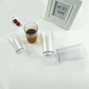 150-450ml PC taza de cerveza transparente Scrub manija de la taza de bebida de té de leche cola de la taza - Product Image 1