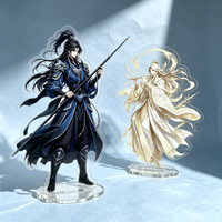 Support lumineux en acrylique personnalisé Vigreat Anime, personnage Chibi, panneau LED pour bureau, étagère, veilleuse, cadeau