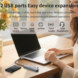 <span class=keywords><strong>Station</strong></span> d'accueil 10-en-1 Hub <span class=keywords><strong>USB</strong></span> <span class=keywords><strong>C</strong></span> Adaptateur multiport 10 en 1 Charge RJ45 USB3.0 Ports de données pour iPhone 16 Pro Max XPS <span class=keywords><strong>Thinkpad</strong></span> - Product Image 3