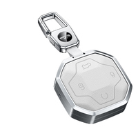 Étui de protection pour clé de voiture en alliage d'aluminium pour JETOUR Traveler T2 X70 Coupe X90 X95 JAECOO J5 Porte-clés Porte-clés Sac Accessoires