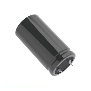 ตัวเก็บประจุแบบ Through Hole ยี่ห้อ Manufacturer Channel รุ่น CAP ALUM 820UF 20% 100V SNAP TH LKG2A821MESZBK 820 ยูเอฟ - Product Image 1