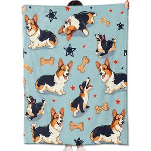 Orange Halloween Ghosts <b>Pumpkins</b> Flannel <b>Blanket</b> Throw <b>Blanket</b> Nap <b>Blanket</b> Halloween Decor Fall Decor Breathable Skin Friendly - Product Image 1