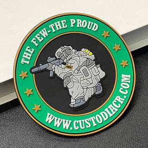 Custom PVC Soft Rubber 3D <b>Patch</b> Tactical Badge <b>Sew</b>-<b>On</b> Flower Iron-<b>On</b> <b>Patches</b> with Custom Logo for Hats and Caps - Product Image 2