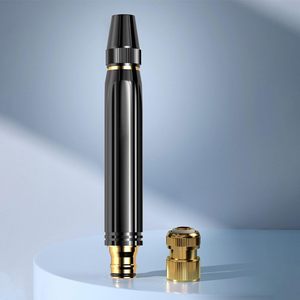 Buse de tuyau d'arrosage haute pression en métal, tête de pulvérisation réglable en angle de 0,75 pouces pour le lavage de voitures et l'utilisation en extérieur - Product Image 1