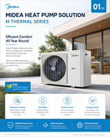 Pompe à chaleur air-eau monobloc R290 à rendement thermique ultra-élevé pour projets de villas en climat froid