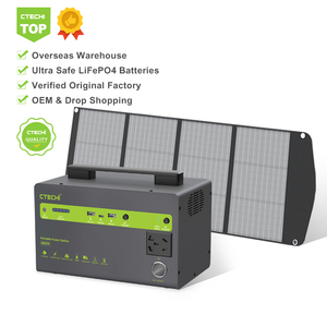 Batterie lithium-ion solaire tout-en-un adaptée à 600 W avec kit de générateur solaire portable - Product Image 2