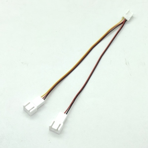 PWM Verlengkabel Moederbord CPU 4-pins ventilator 1 naar 2 adapterkabel computerkast 4-pins platte lintkabels connectoren - Product Image 4