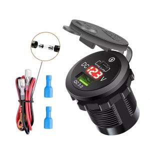 <span class=keywords><strong>Chargeur</strong></span> USB prise de courant adaptateur PD Type C QC 3.0 étanche double Ports USB Charge rapide pour <span class=keywords><strong>voiture</strong></span> - Product Image 2