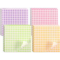 Papier d'emballage alimentaire personnalisé pour charcuterie, plateau de fromages, résistant aux taches d'huile et à la graisse, rouleaux de papier pour sandwichs