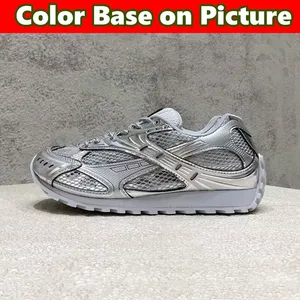 Envío Directo, Zapatillas Deportivas Unisex de Alta Calidad, Modelo Low Top Gold Orbit, con Cordones, Forro de Cuero Genuino, Suela de Plástico, Diseño de Diseñador - Product Image 3