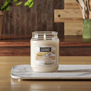 <span class=keywords><strong>Bougie</strong></span> parfumée multicolore CF vente en gros personnalisée pot de cire de paraffine avec couvercle <span class=keywords><strong>bougie</strong></span> d'aromathérapie de luxe pour la décoration intérieure - Product Image 5