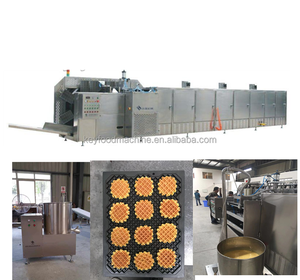 Máquina Automática para Hacer Waffles con Certificación CE, Equipo de Cocina, Motor, Bomba, Rodamientos, Componentes Principales, Línea de Producción de Waffles - Product Image 6
