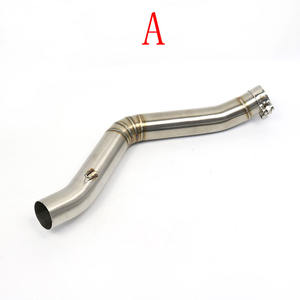 <span class=keywords><strong>Tubo</strong></span> <span class=keywords><strong>de</strong></span> enlace medio, Conector <span class=keywords><strong>de</strong></span> <span class=keywords><strong>escape</strong></span> intermedio <span class=keywords><strong>para</strong></span> <span class=keywords><strong>Akrapovic</strong></span> Benelli TRK502 - Product Image 3