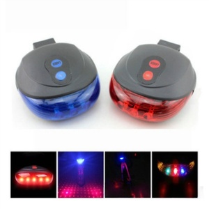 Luz Trasera Láser para Bicicleta de Montaña, 5 LED, 7 Modos de Destello, Luz Trasera para Bicicleta - Product Image 5