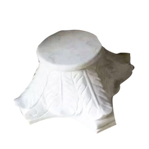 نيوستار الحجر الطبيعي البيج عمود رخامي كابيتال الرومانية عمود للزينة - Product Image 3